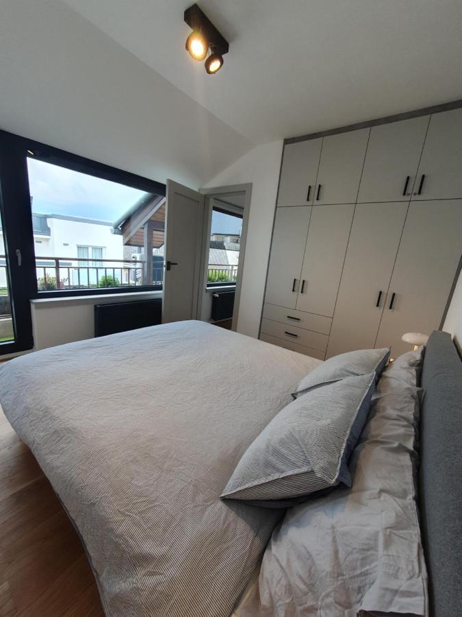 Modern Top Floor Loft With Balcony Budapešť Exteriér fotografie