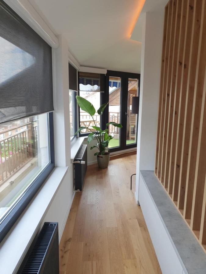 Modern Top Floor Loft With Balcony Budapešť Exteriér fotografie